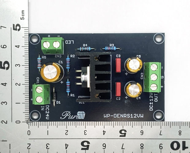 レールスプリッタ電源基板完成品 / WP-DENRS12VW レールスプリッタ電源基板完成品 / WP-DENRS12VW